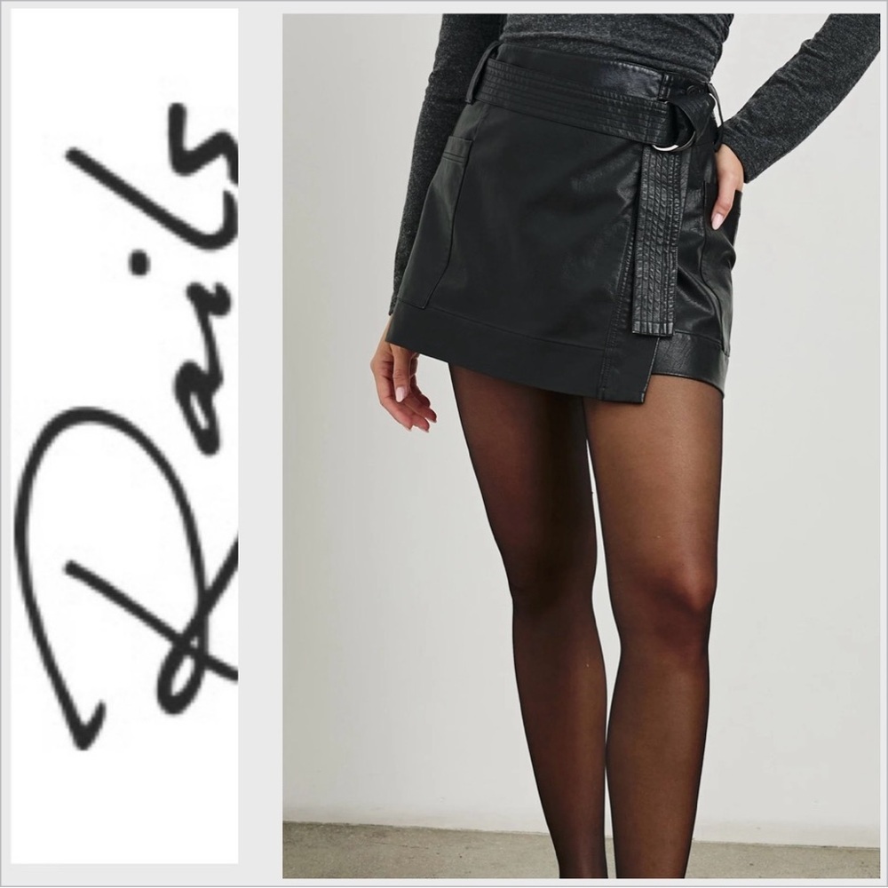NEW RAILS deanna skirt in black